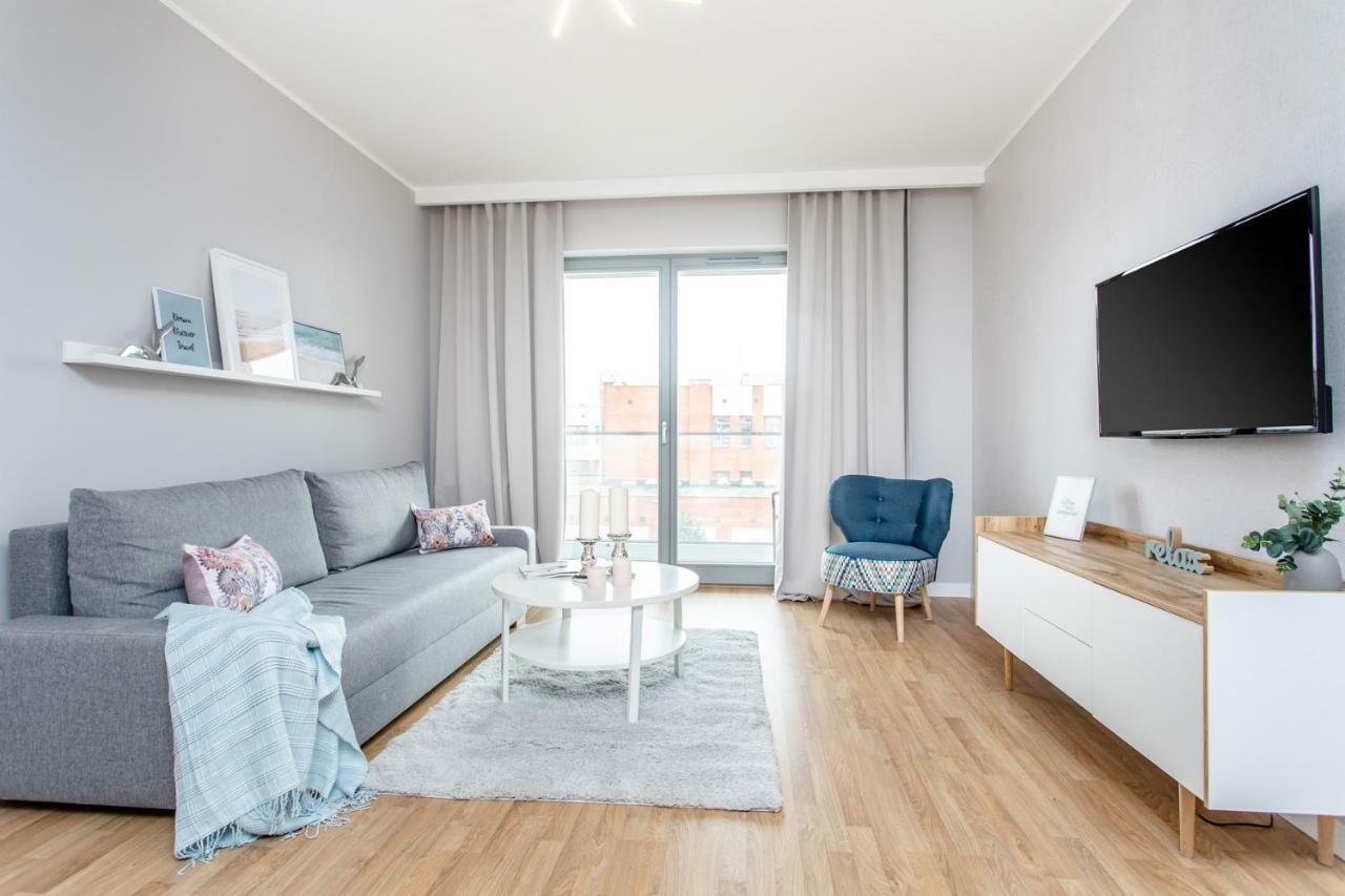 Seaside Beach Przy Plazy - Parking - Praia Apartments - Ergo Polsat Plus Arena Danzig Exterior foto